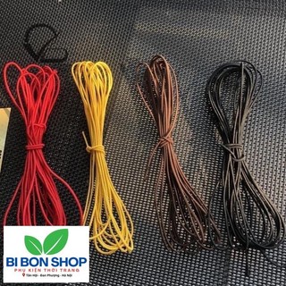 2Mét Dây Dù co giãn, lõi chun Xâu Chuỗi Hạt vòng gỗ, vòng đá - Đoạn dây 2 mét