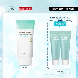 Kem chống nắng giúp hạ nhiệt angel aqua moisture sun cream beyond spf 50+/pa++ 50ml