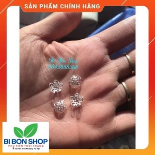 1 cặp đôi Ốp hoa bạc Size 10 li Freeship**