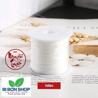 CUỘN DÂY XÂU CHUỖI MÀU TRẮNG