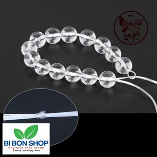 CUỘN DÂY XÂU CHUỖI MÀU TRẮNG