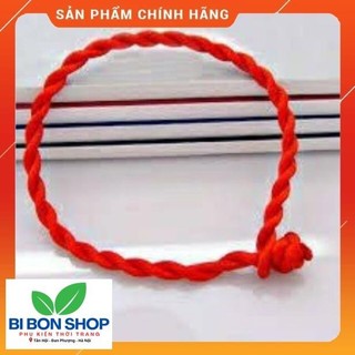 *Sieu re* VÒNG TAY DÂY CHỈ ĐỎ MAY MẮN