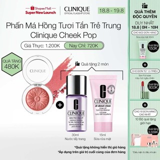 Phấn má hồng tươi tắn trẻ trung Clinique Cheek Pop 3.5g