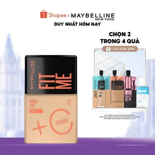Kem Nền Fit Me Tint C Tươi Mướt Chống Nắng với Vitamin C & SPF50 Maybelline New York Fit Me