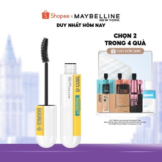 Mascara Curl Bounce Cong Mi Và Dày Mi Cực Đại Maybelline New York The Colossal Curl Bounce 10ml