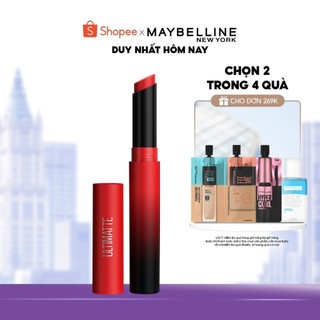 Son Lì Mịn Môi Siêu Nhẹ Cao Cấp Maybelline New York Color Sensational Ultimatte 1.7g