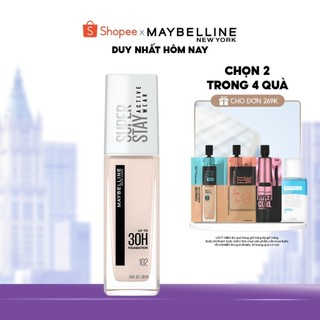 Kem Nền Lâu Trôi Che Phủ Cao SuperStay Foundation Maybelline New York 30ml