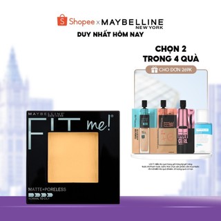 Phấn Phủ Mịn Lì Kiềm Dầu Fit Me Matte Poreless Powder Maybelline New York 8.5g