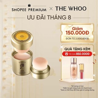Phấn chống nắng dạng cushion Whoo Gongjinhyang Jin Hae Yoon Cushion Sun Balm SPF50+ PA+++ 13g