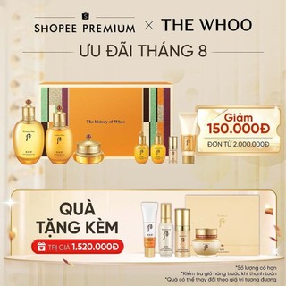 Bộ dưỡng ẩm chống lão hóa Đông y The history of Whoo Gongjinhyang Set