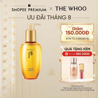 Dầu tẩy trang Đông y sạch sâu giữ ẩm The history of Whoo Gongjinhyang Cleansing Oil 200ml