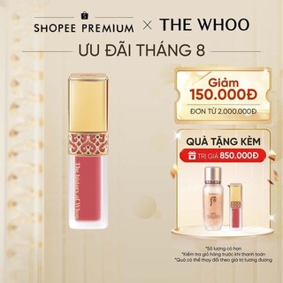 Son kem lỳ Đông y The History of Whoo Gongjinhyang Mi Velvet Lip Liquid 6g
