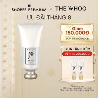 Sữa rửa mặt dưỡng trắng The history of Whoo Gongjinhyang Seol Brightening Foam Cleanser 180ml