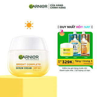 Kem dưỡng serum sáng da ban ngày Garnier SPF30 50ml