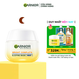 Mặt nạ ngủ dưỡng đêm tinh chất sữa chua sáng da Garnier 50ml