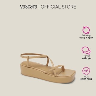 Vascara giày sandal platform dây quai mảnh - sdx 0436