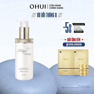 Sữa dưỡng thể da ẩm mượt mịn màng OHUI Delight Therapy Body Lotion 300ml