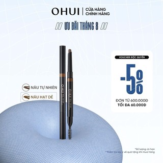 Chì kẻ chân mày OHUI Real Color Eyebrow Pencil 5g