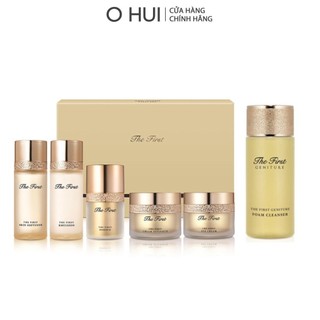 [HB Gift] Bộ dưỡng da hoàn chỉnh 5 bước chống lão hoá toàn diện & Sữa rửa mặt OHUI The First Geniture Gimmick