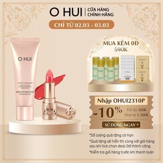 [HB Gift] Bộ son dưỡng chống lão hoá (Màu Red) 1.3g và Kem dưỡng ẩm 25ml và Tinh chất chống lão hoá 4ml OHUI Gimmick