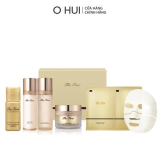 [HB Gift] Bộ dưỡng tái sinh da 3 món cao cấp, Mặt nạ tinh chất vàng 24k làm sáng và tái sinh da & Dưỡng tế bào mầm OHUI