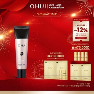 Kem nền OHUI Second Skin CC Cream 35ml