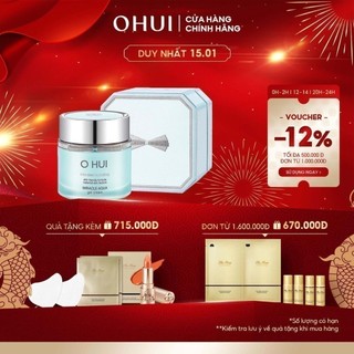 Kem dưỡng cấp nước da sáng trong OHUI Miracle Aqua Gel Cream 100ml