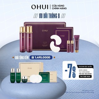 Bộ phục hồi da lão hoá 6 món OHUI Age Recovery 6pcs Special Set 375ml