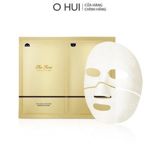 [HB Gift]Bộ 2 Mặt nạ tinh chất vàng 24k làm sáng và tái sinh da OHUI The First Geniture Ampoule Mask 40ml