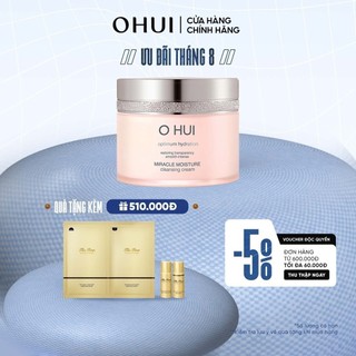 Kem tẩy trang dưỡng ẩm OHUI Miracle Moisture Cleansing Cream 200ml