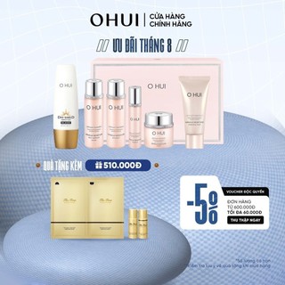 Combo Kem chống nắng dưỡng ẩm OHUI MM Day Shield Sun Black SPF50+ PA++++