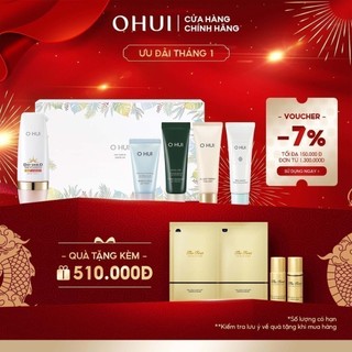 Bộ chống nắng và ngăn lão hóa 4 trong 1 OHUI Ultra Sunblock UV Force SPF50+ PA++++