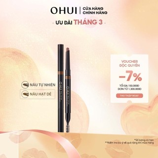 Chì kẻ chân mày OHUI Real Color Eyebrow Pencil 5g