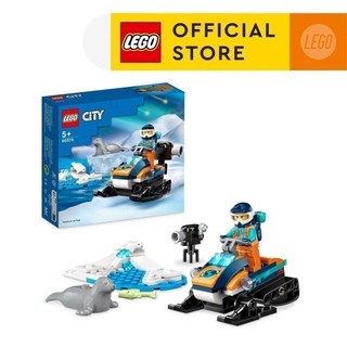 LEGO City 60376 Đồ chơi lắp ráp Xe trượt tuyết thám hiểm bắc cực