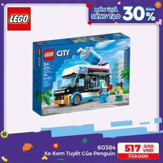 Lego city 60384 xe kem tuyết của penguin