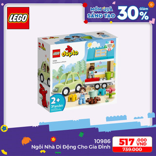 Lego duplo town 10986 ngôi nhà di động cho gia đình