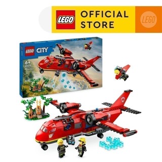 Lego city 60413 đồ chơi lắp ráp máy bay cứu hỏa