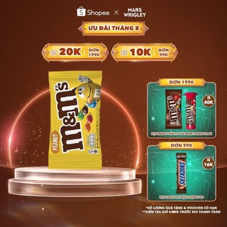 Kẹo Sô Cô La Đậu Phộng M&M'S gói 180g
