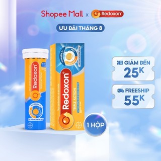 Viên sủi bổ sung Vitamin C, D, và Kẽm Redoxon Triple Action 10 viên