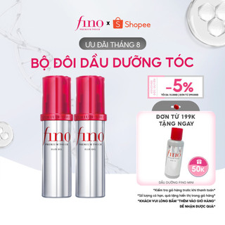 Bộ 2 dầu dưỡng tóc cao cấp fino premium touch hair oil b 70ml