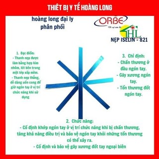 Nẹp Iselin giúp cố định khớp ngón tay