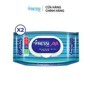 Combo 2 khăn ướt fressi all 100m