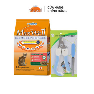 Combo 01 gói thức ăn cho mèo vị gà + 01 kiềm cắt móng cho mèo