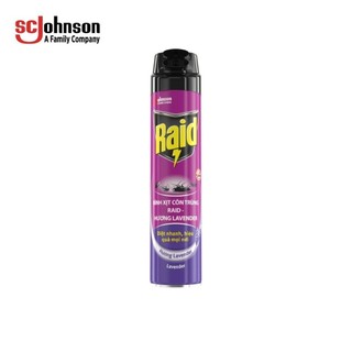 RAID Bình Xịt Côn Trùng Hương Lavender 520ml