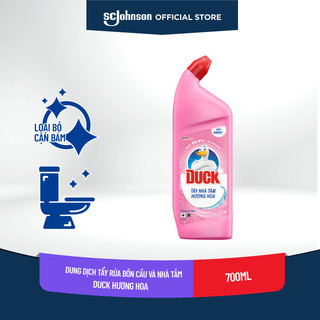 DUCK Tẩy Rửa Bồn Cầu và Nhà Tắm Hương Hoa 700ML