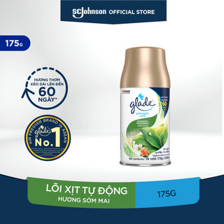 [Nhâp FMCGMALLMT-Giảm 12%-Đơn 250K] GLADE Lõi xịt thơm phòng tự động Hương Sớm Mai 175g