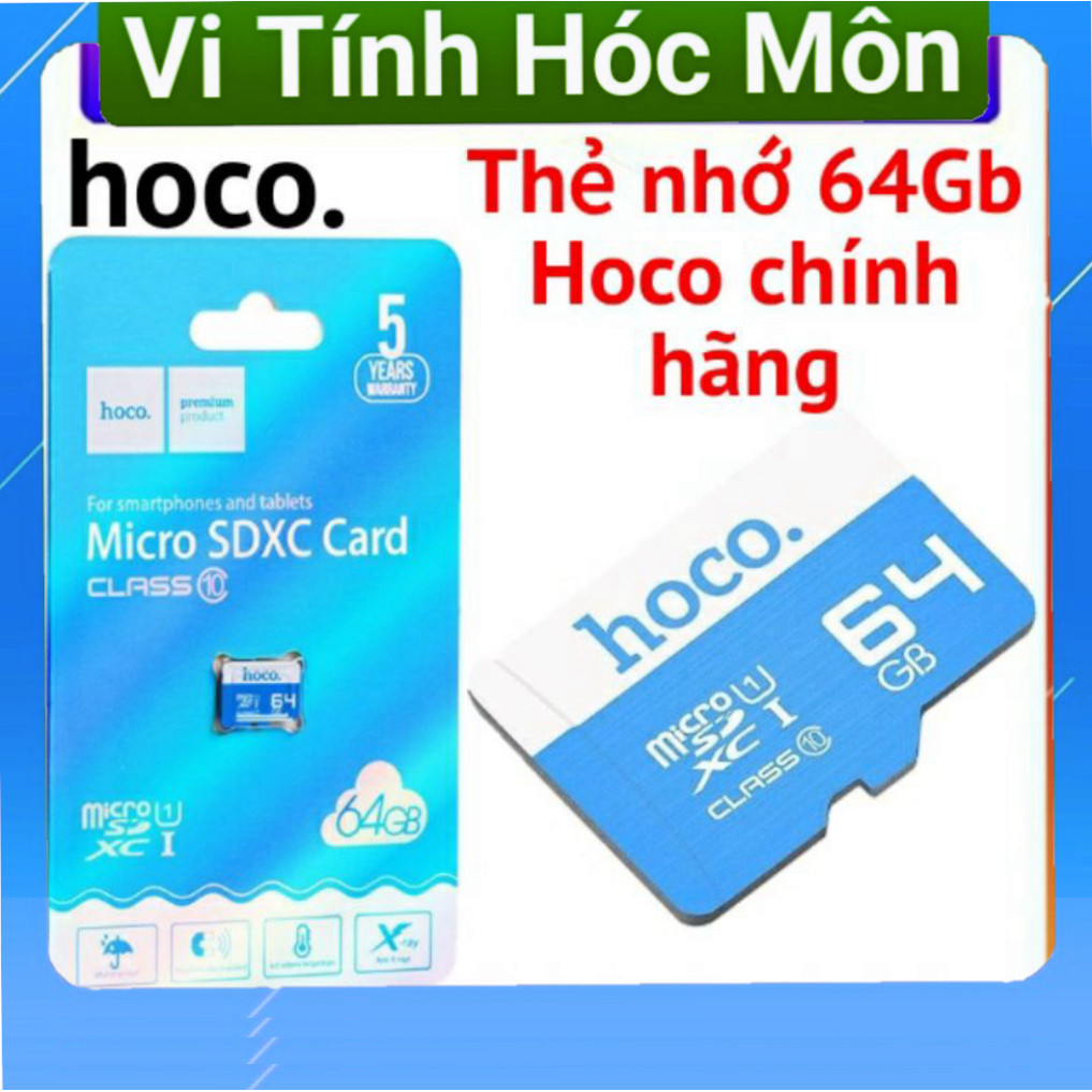 ( HÓC MÔN) Thẻ nhớ HOCO 64GB 64g CHÍNH HÃNG HOCO phát đạt hóc môn