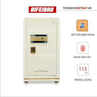 Két sắt thông minh Aifeibao HK-A1/D-80HM sử dụng vân tay và kết nối qua điện thoại