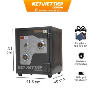 Két sắt việt tiệp siêu cường 🎁chính hãng🎁 kvtsc66-kc khóa cơ đổi được mật khẩu nặng 70kg