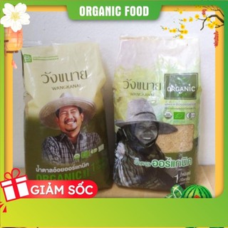 Đường mía thô hữu cơ, đường mía organic thái lan - 1kg